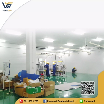 ห้องคลีนรูม-ห้องไลน์ผลิต (Clean Room-Processing Room) Future Wall Engineering 13