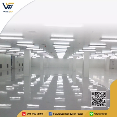 ห้องคลีนรูม-ห้องไลน์ผลิต (Clean Room-Processing Room) Future Wall Engineering 2