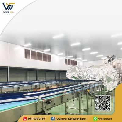 ห้องคลีนรูม-ห้องไลน์ผลิต (Clean Room-Processing Room) Future Wall Engineering 26
