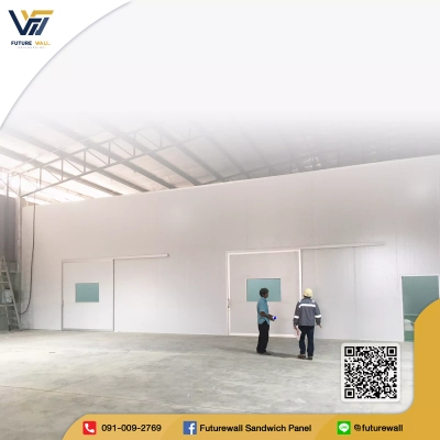 งานติดตั้งภายในอาคาร (Installation Working inside building) Future Wall Engineering 12
