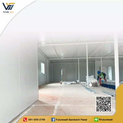 งานติดตั้งภายในอาคาร (Installation Working inside building) Future Wall Engineering 8